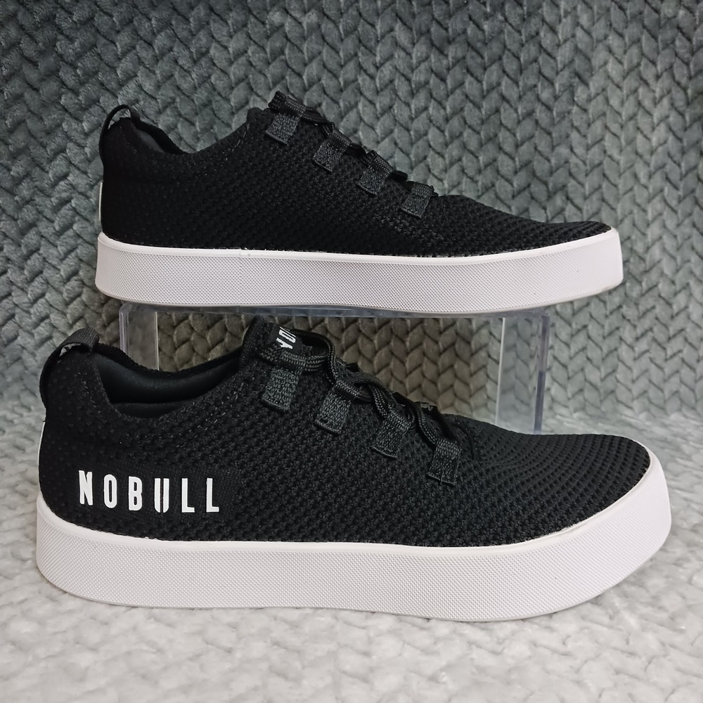 Nobull Rec Trainer Mens Black White Training Walking Running Sneakers Shoes Sz 7